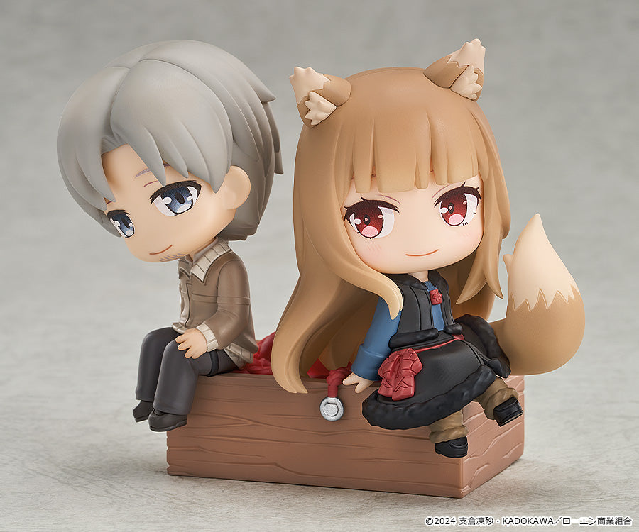 Spice and Wolf: Merchant Meets the Wise Wolf - Mini Memory Lawrence & Holo Figures