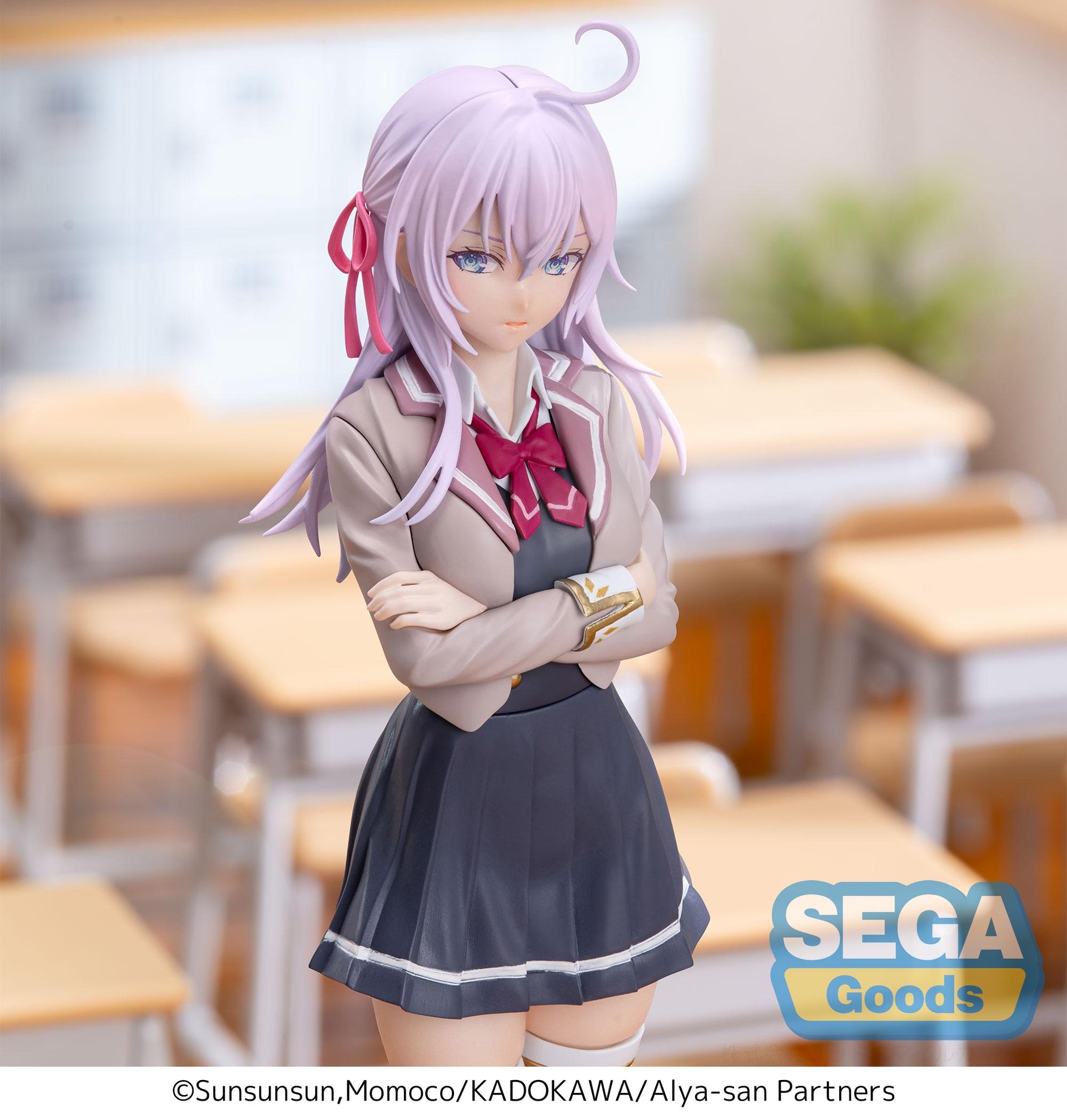 Luminasta TV Anime "Alya Sometimes Hides Her Feelings in Russian" "Alya" Uniform Figure