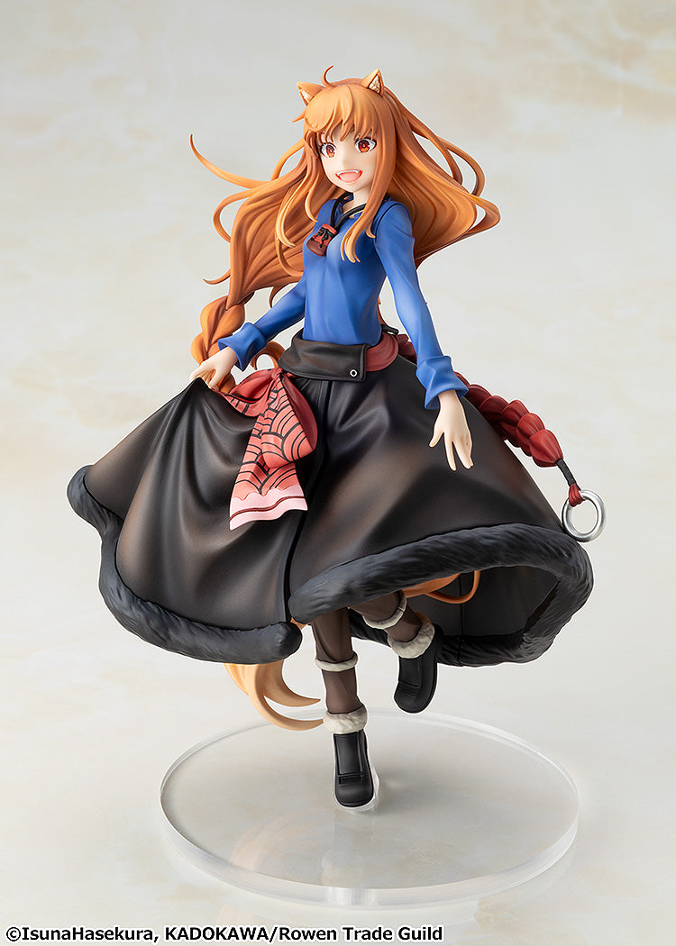 Spice and Wolf: MERCHANT MEETS THE WISE WOLF - Ilustración de la figura de Holo a escala no convencional por Jyuu Ayakura