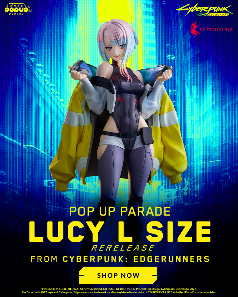 POP UP PARADE Lucy L Size Figure from Cyberpunk: Edgerunners by Good Smile Company