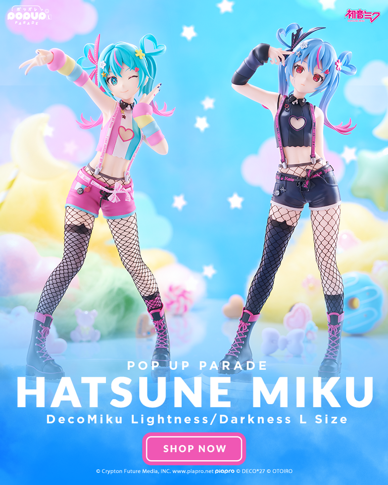 POP UP PARADE Hatsune Miku: DecoMiku (Lightness/Darkness) L Size Figures by Good Smile Company