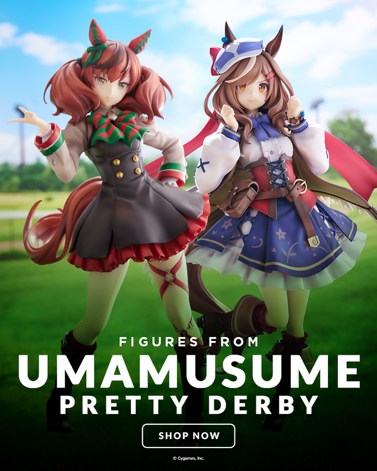 Matikanetannhauser and Nice Nature scale figures from Umamusume: Pretty Derby by Good Smile Company