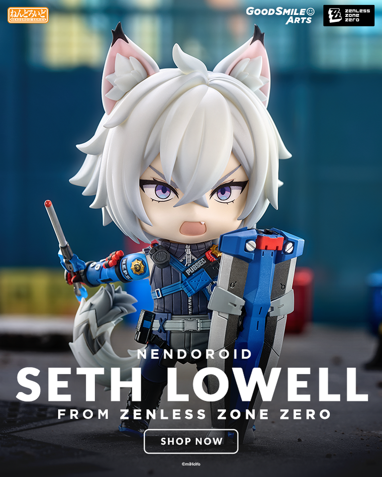 Nendoroid Seth Lowell chibi figure from Zenless Zone Zero by Good Smile Arts Shanghai