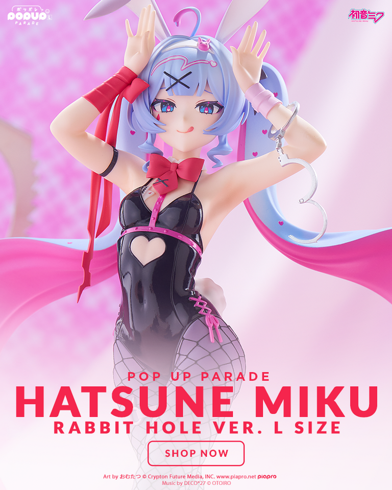 POP UP PARADE Hatsune Miku: Rabbit Hole Ver. L Size Figure by Good Smile Company