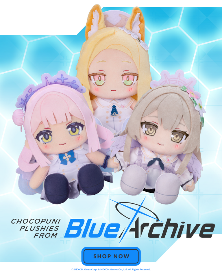 Blue Archive - Chocopuni Plushie Seia/Nagisa/Mika