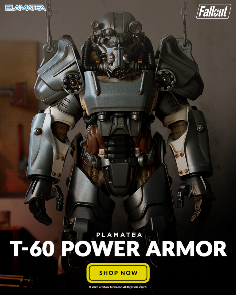 PLAMATEA T-60 Power Armor Model Kit from Fallout by Good Smile Company