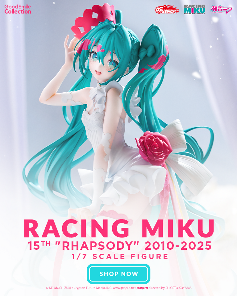 Racing Miku: 15th "Rhapsody" 2010-2025 1/7 Scale Figure by Good Smile Racing