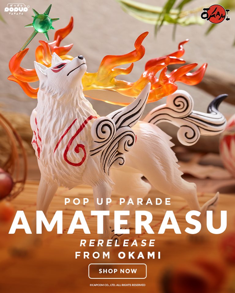 POP UP PARADE Amaterasu Figure from Okami by Good Smile Company