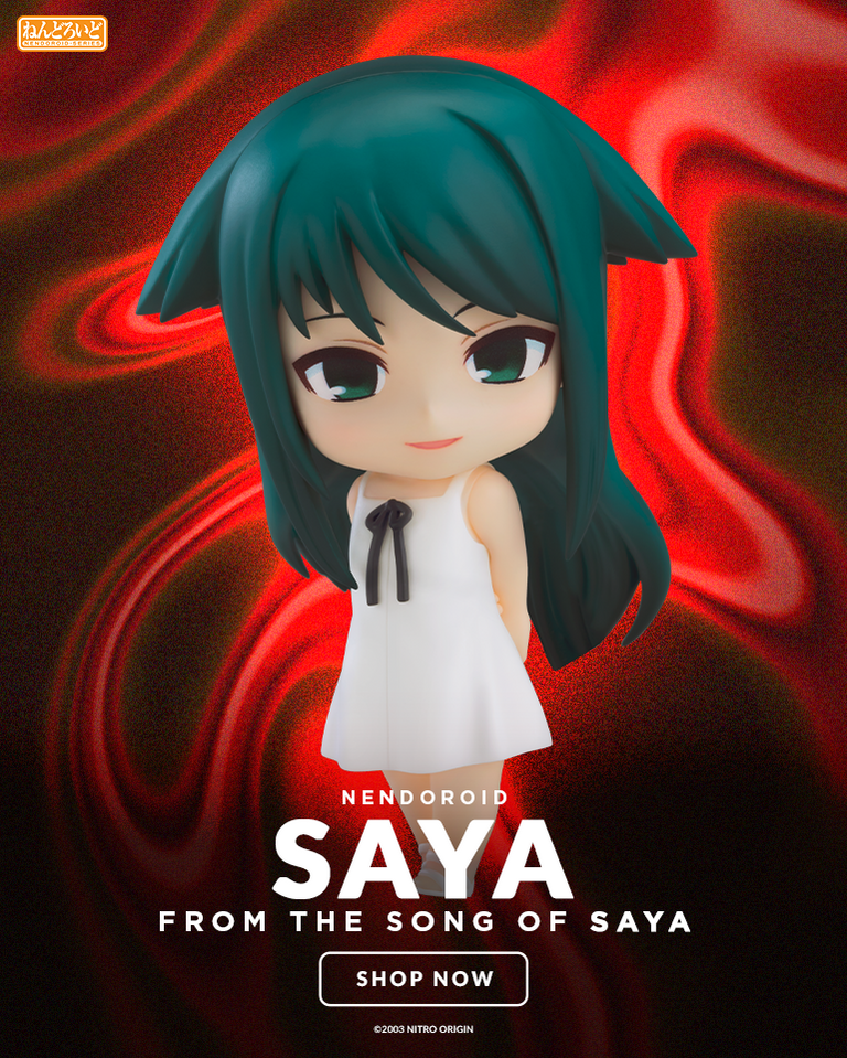 Nendoroid Saya chibi figure from The Song of Saya by Good Smile Company