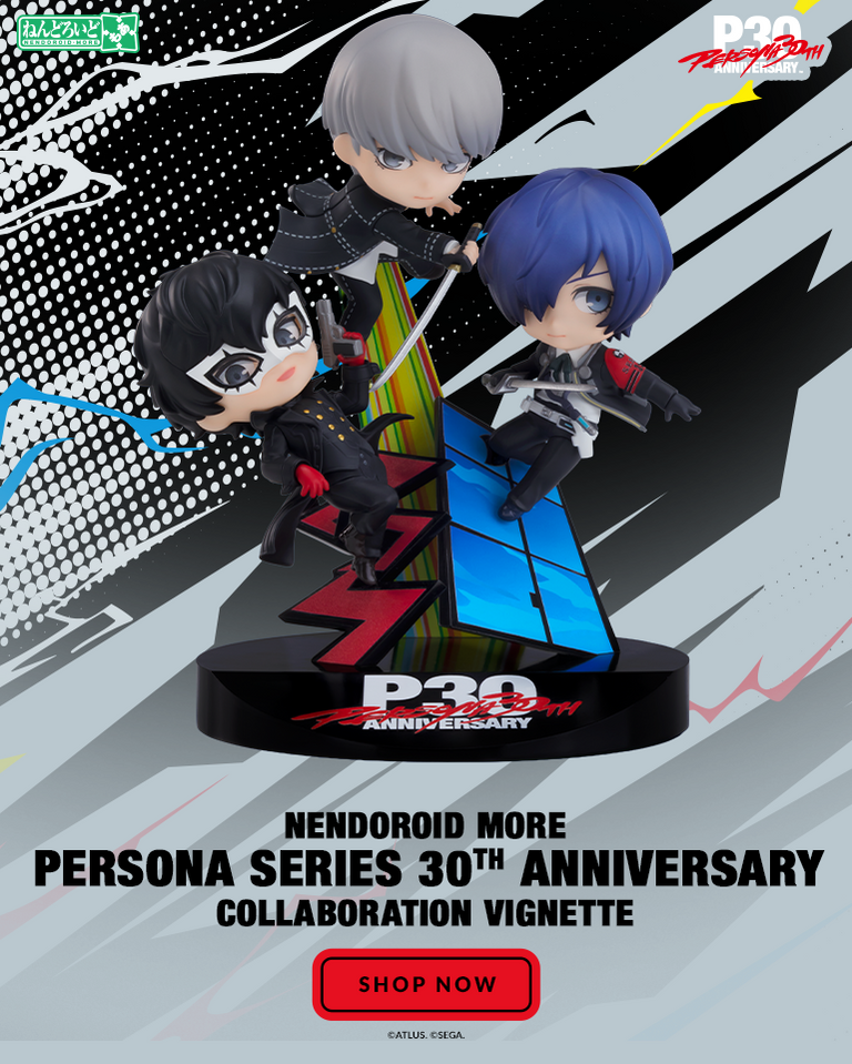 Nendoroid More: PERSONA 30th ANNIVERSARY Collaboration Vignette Chibi Figure from the Pesona Series by ﻿Good Smile Company