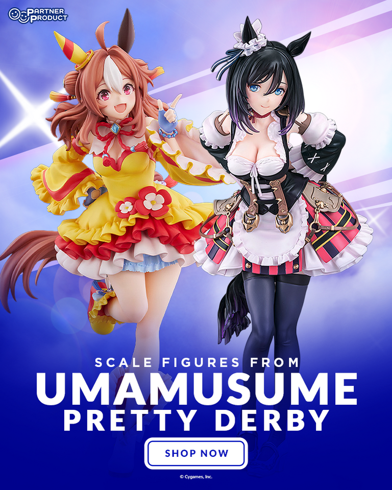 Eishin Flash & Copano Rickey Racewear Scale Figures from Umamusume: Pretty Derby by Claynel and Phat! Company