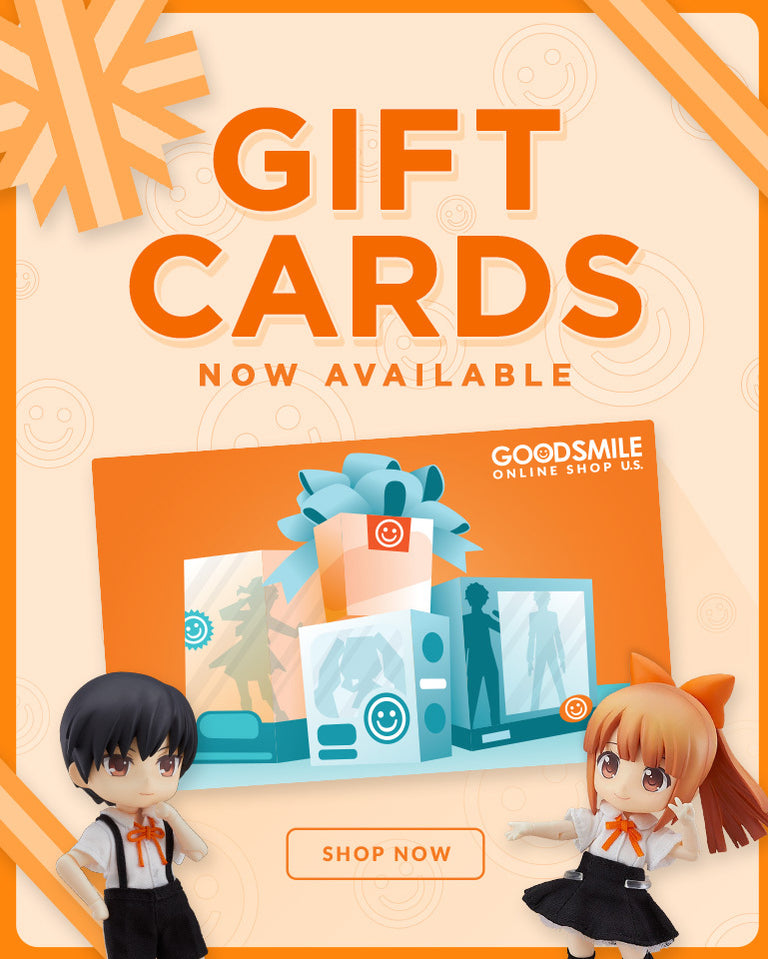 Gift cards available for Good Smile U.S. Online Shop