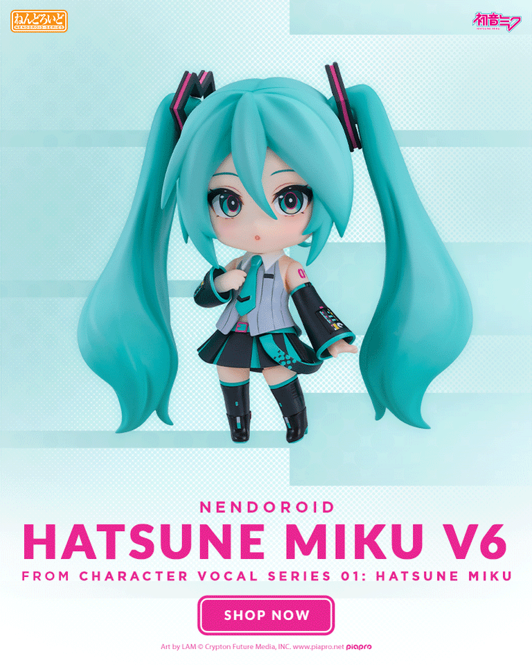 Nendoroid Hatsune Miku V6 chibi figure by Good Smile Company