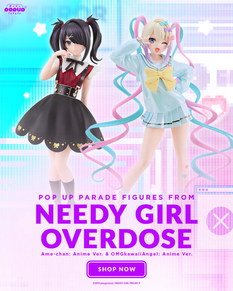 POP UP PARADE Ame & OMGKawaiiAngel: Anime Ver. Figures from NEEDY GIRL OVERDOSE by Good Smile Company