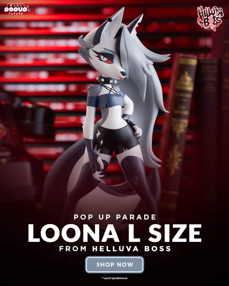 POP UP PARADE Loona L Size Figure from Helluva Boss by Good Smile Company