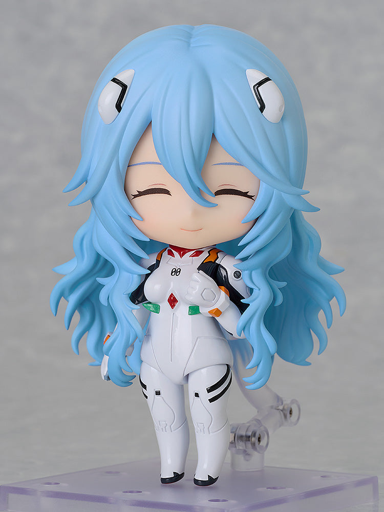 Evangelion: Nueva Edición Teatral - Figura Nendoroid de Rei Ayanami: Versión Pelo Largo