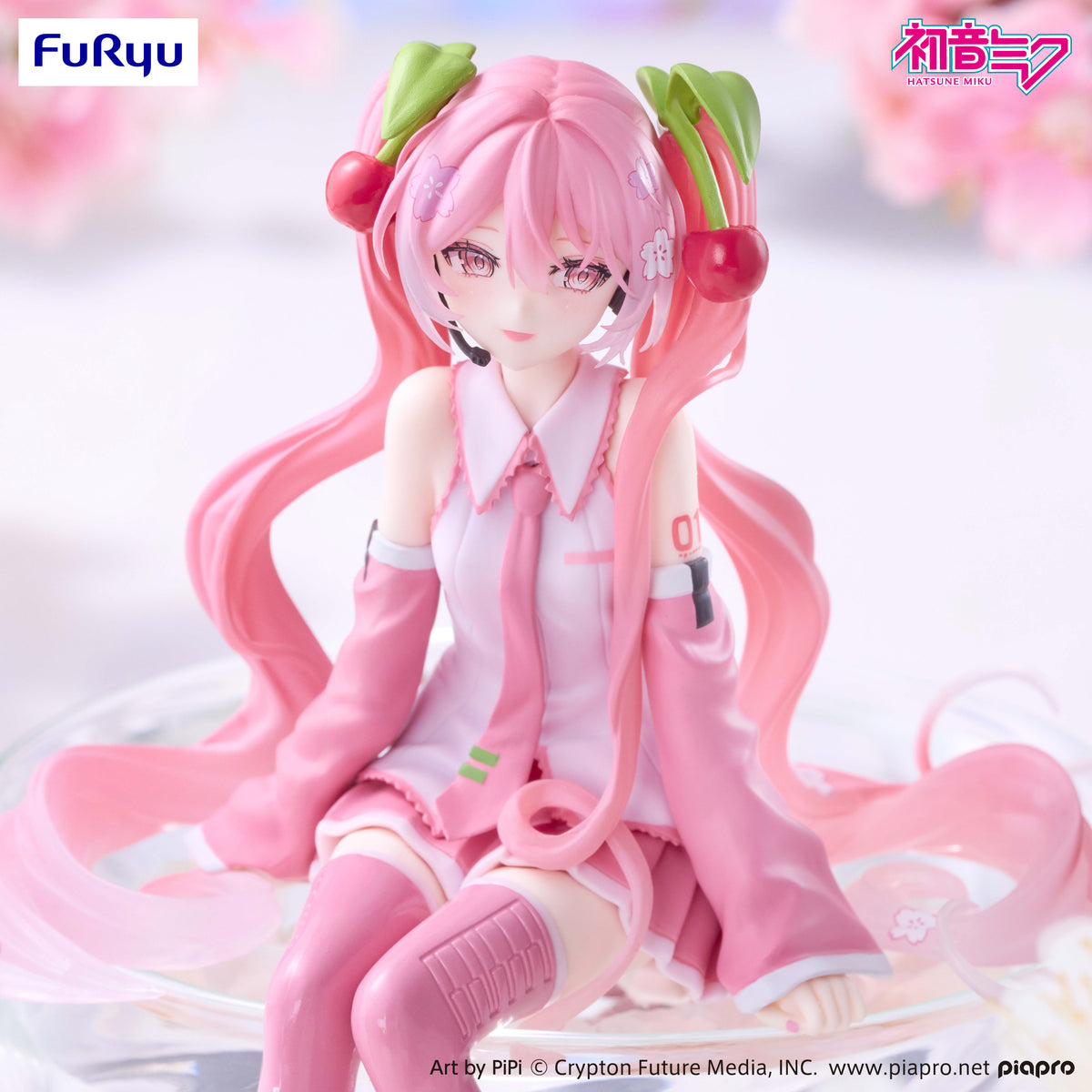 Hatsune Miku - Noodle Stopper Figure -Sakura Miku 2026 Smile ver.-