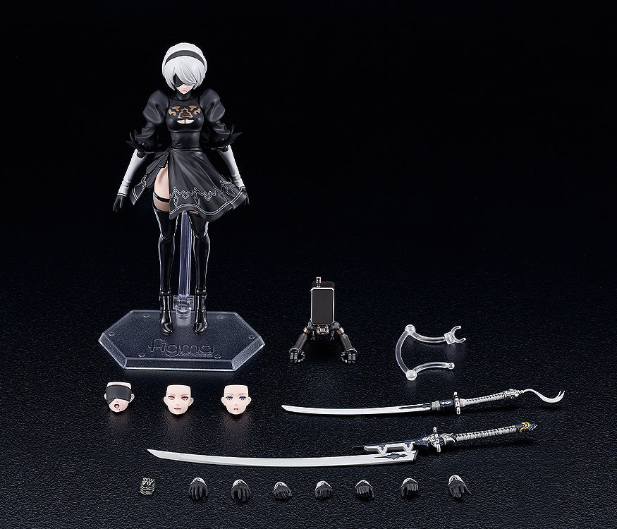 NieR:Automata Ver1.1a - figma 2B (YoRHa No.2 Type B) Figure (Rerelease)