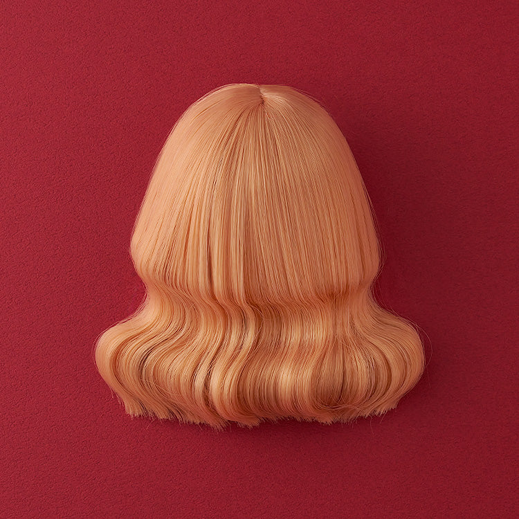Serie Harmonia - Serie de pelucas originales (Ondas medias/Naranja) / (Liso natural/Marrón) / (Un rizo/Dorado)