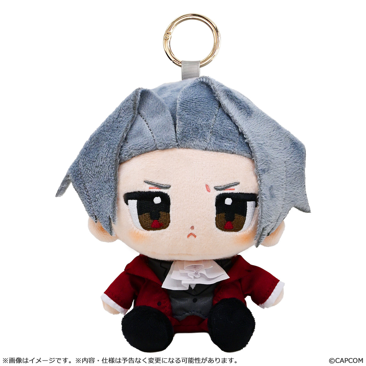 Ace Attorney - Phoenix Wright / Miles Edgeworth CHIBI CAPCOM Carabiner PLUSH