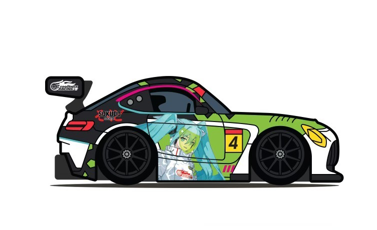 Good Smile Racing x Leen Customs 2022 Pin