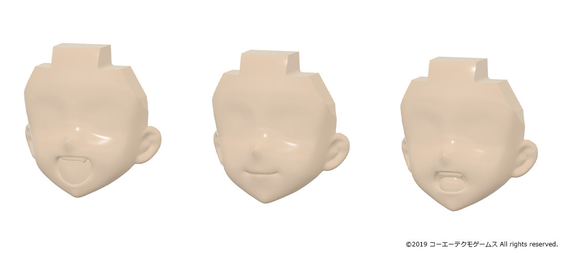 BONUS: Unpainted Face Parts