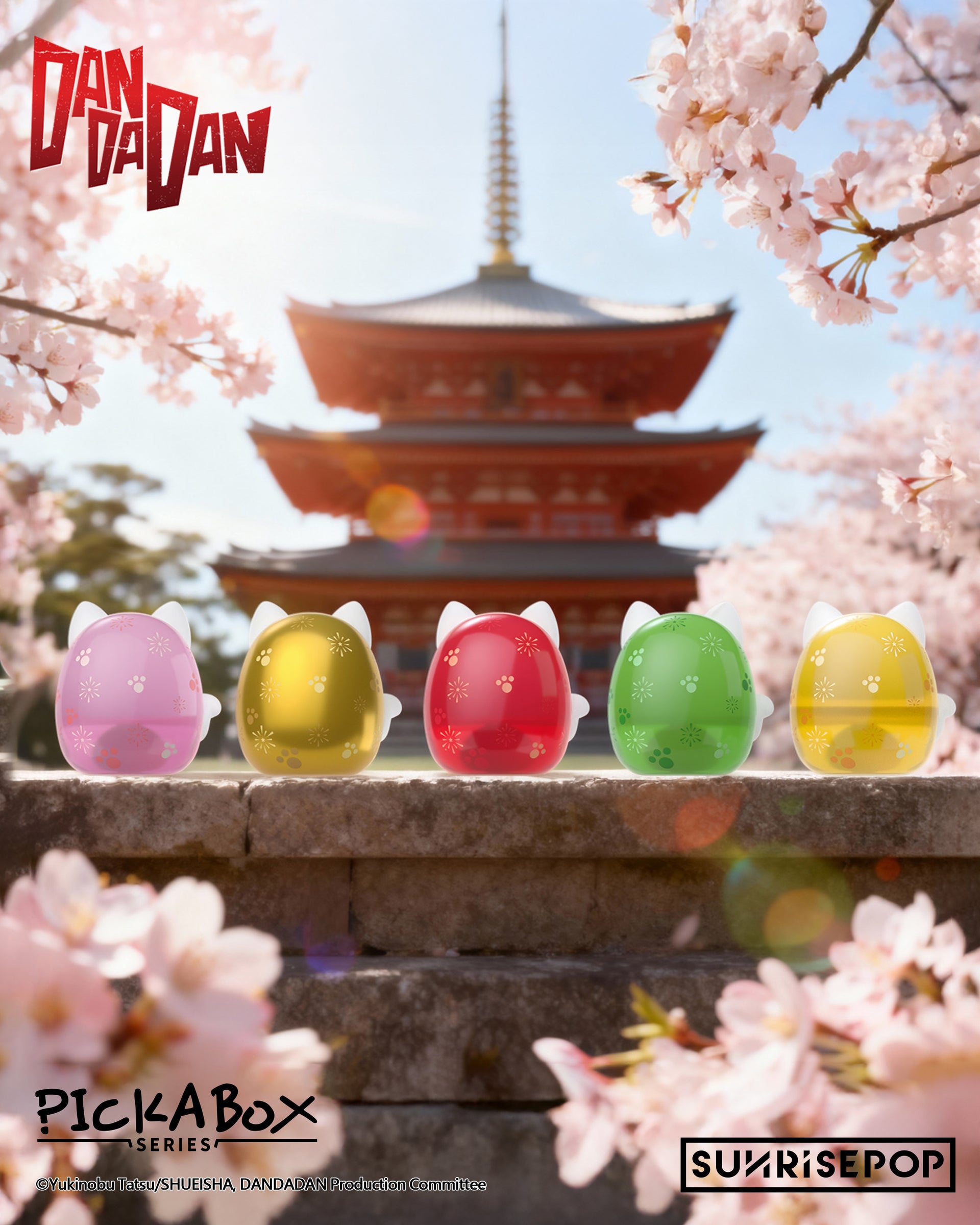 DAN DA DAN - Turbo Granny Daruma Lucky Cat Figure