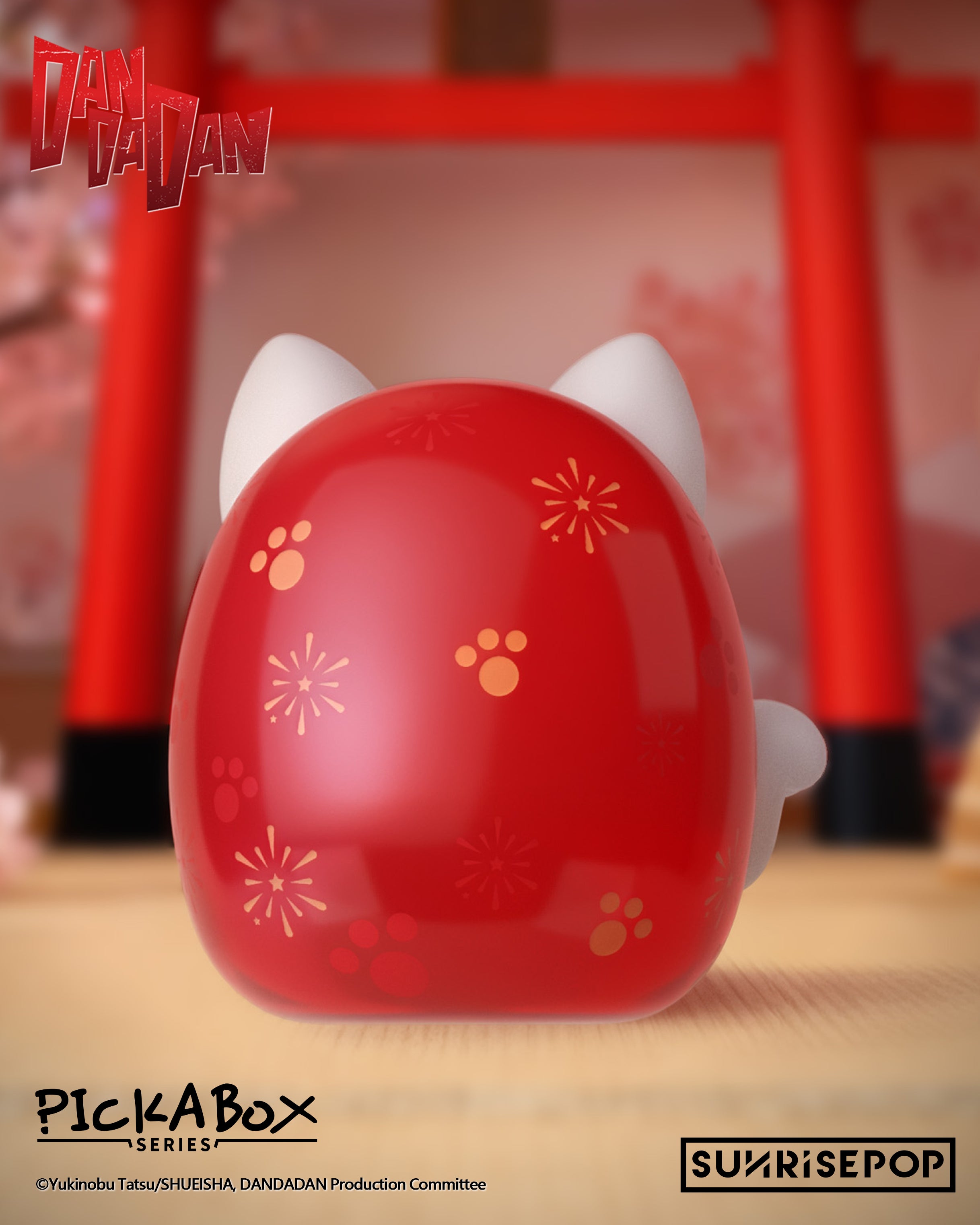 DAN DA DAN - Turbo Granny Daruma Lucky Cat Figure – Good Smile US