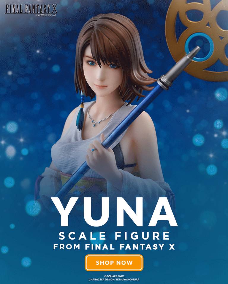 Yuna scale figure from Final Fantasy X by SQUARE ENIX & Good Smile Company