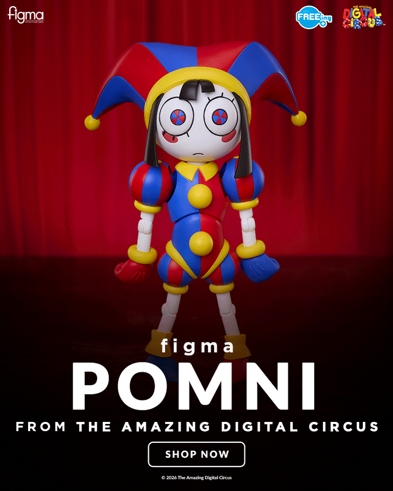 figma Pomni Action Figure from The Amazing Digital Circus by FREEing
