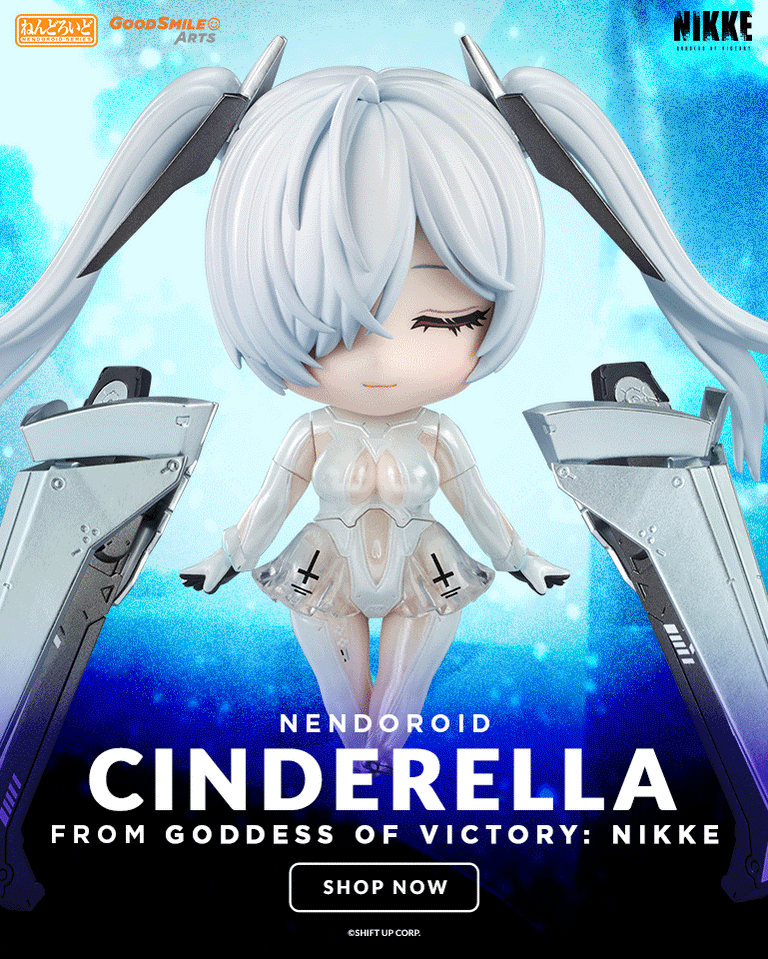 Nendoroid Cinderella Chibi Figure from GODDESS OF VICTORY: NIKKE by Good Smile Arts Shanghai