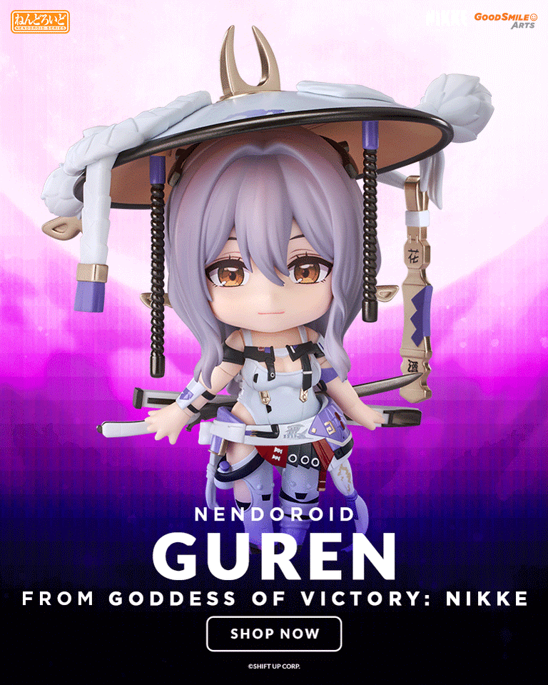 Nendoroid Guren Chibi Figure from GODDESS OF VICTORY: NIKKE by Good Smile Arts Shanghai