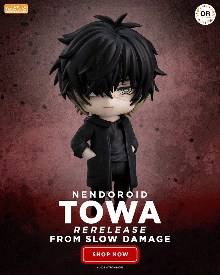 Nendoroid Towa chibi figure from Slow Damage by ﻿ORANGE ROUGE﻿