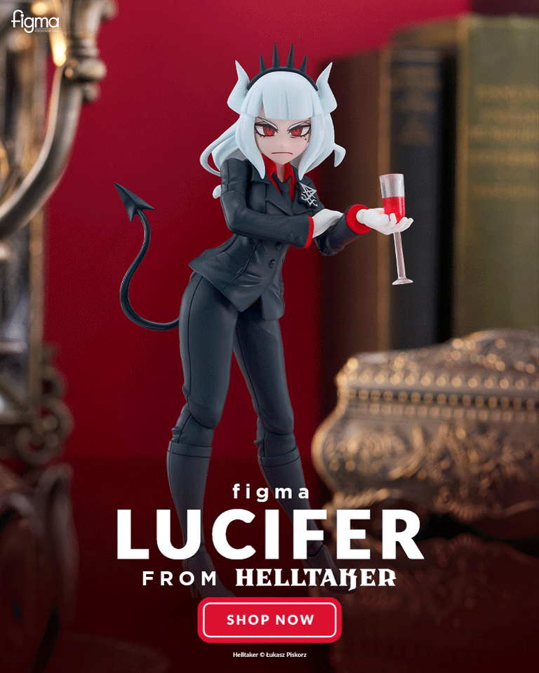 figma Lucifer action figure from Helltaker by Good Smile Company