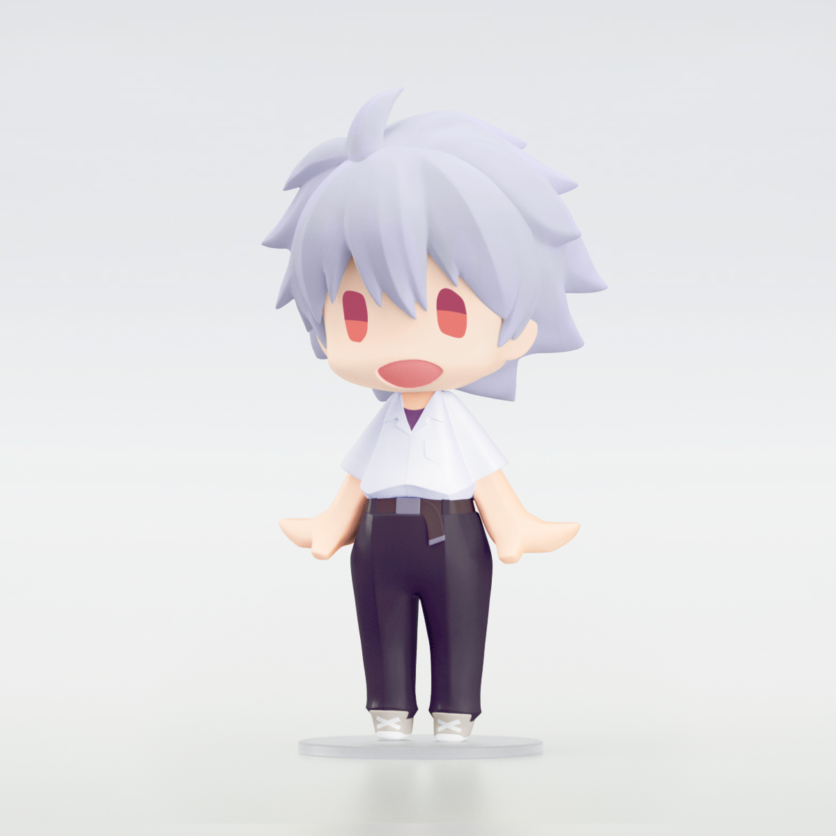 Rebuild of Evangelion - HELLO! GOOD SMILE Kaworu Nagisa: School Uniform Ver. Figure