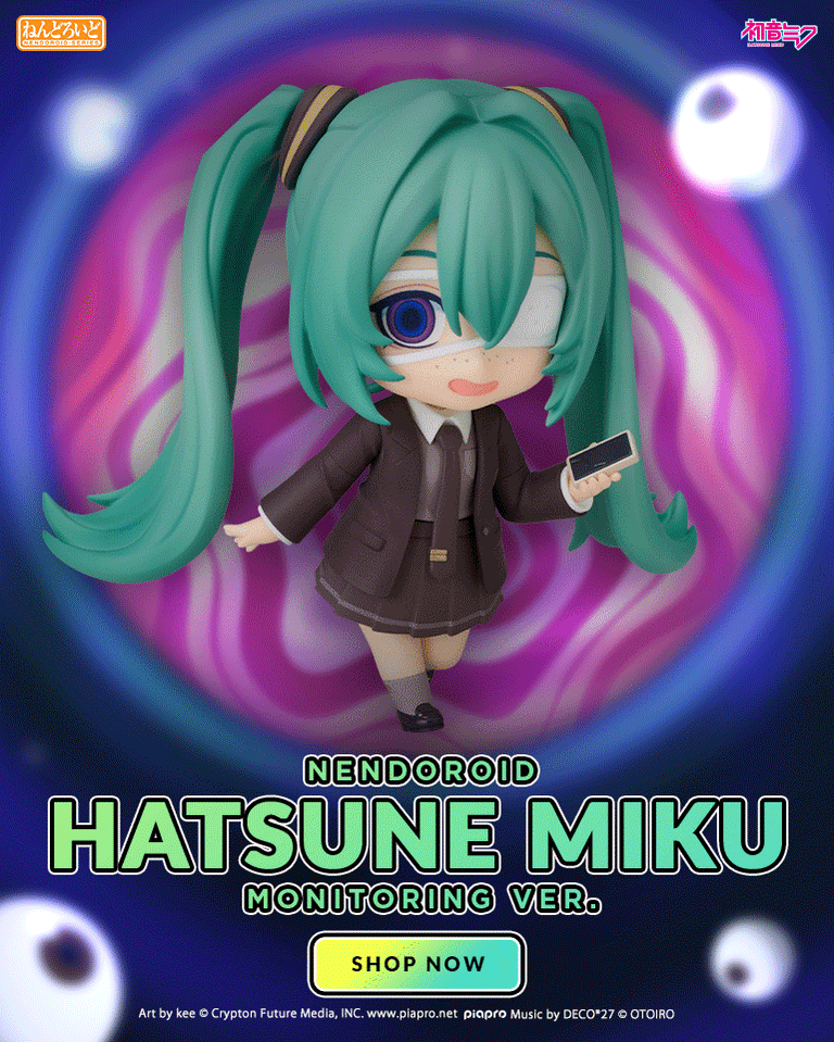 Nendoroid Hatsune Miku: Monitoring Ver. chibi figure from DECO*27 by Good Smile Company