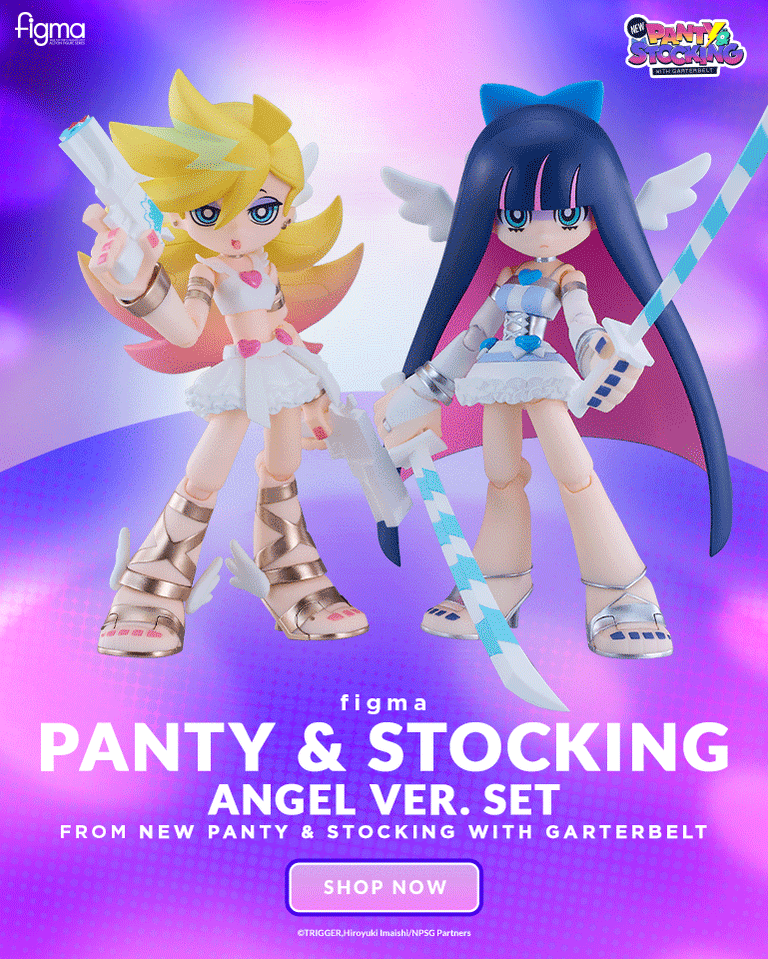figma Panty & Stocking: Angel ver. Action Figures from New PANTY & STOCKING with GARTERBELT by Good Smile Company