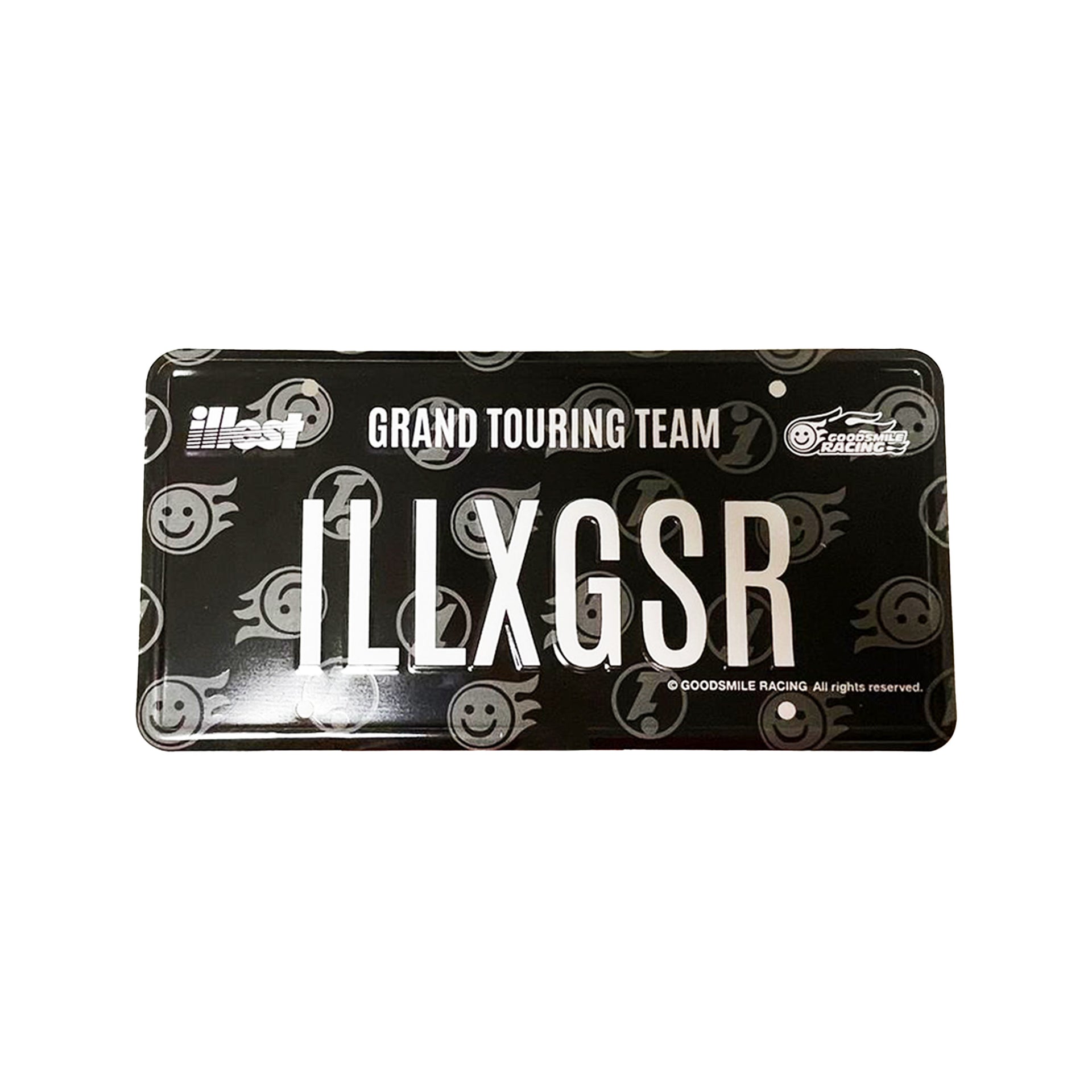 Illest x GSR Vanity Plate  - Black