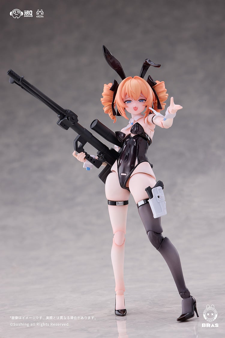 BUNNY RAPID ACTION SQUAD - Sniper Leoni 1/12 Scale Articulated Figure
