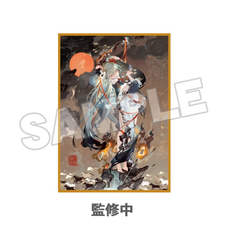Hatsune Miku - Hatsune Miku Shikishi: Shimian Maifu Ver. Illustration