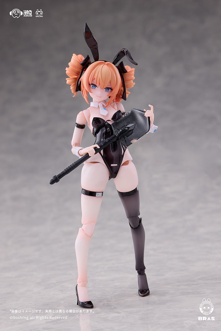BUNNY RAPID ACTION SQUAD - Sniper Leoni 1/12 Scale Articulated Figure