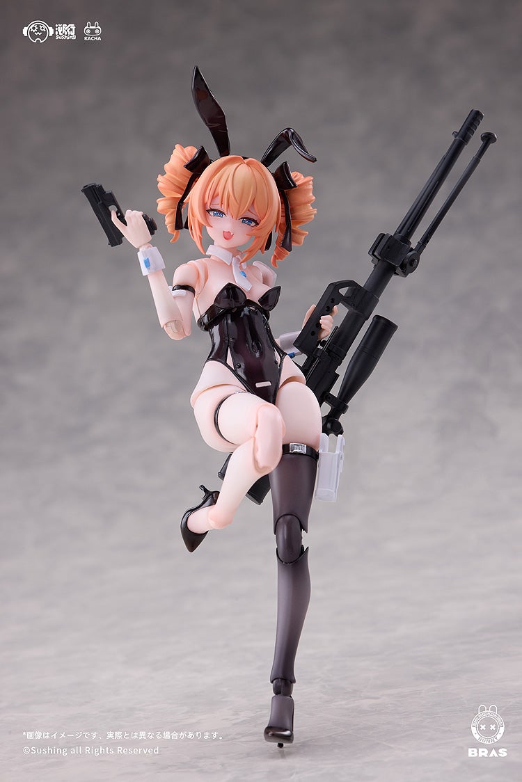 BUNNY RAPID ACTION SQUAD - Sniper Leoni 1/12 Scale Articulated Figure