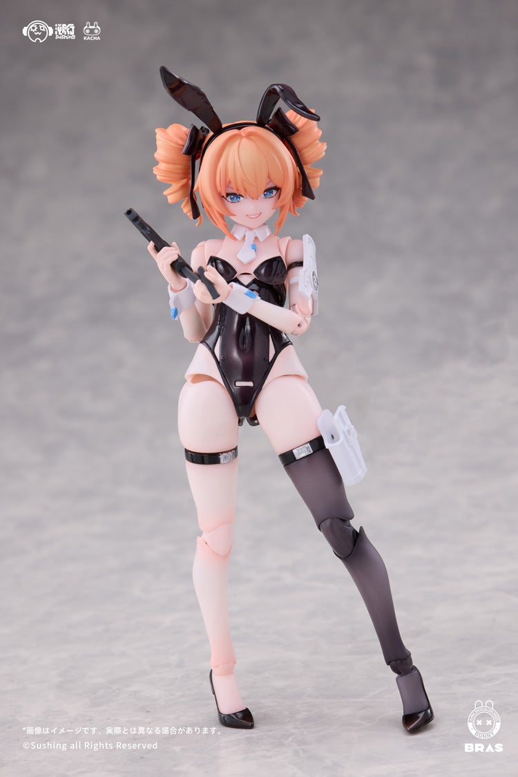 BUNNY RAPID ACTION SQUAD - Sniper Leoni 1/12 Scale Articulated Figure