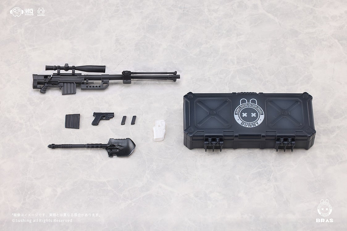 BUNNY RAPID ACTION SQUAD - Sniper Leoni 1/12 Scale Articulated Figure