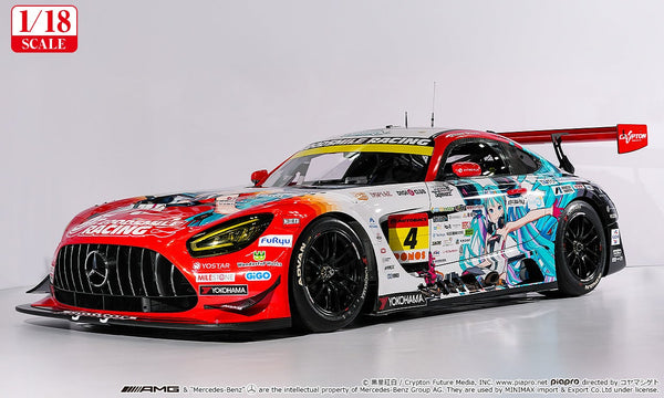 Hatsune Miku GT Project - 1/18th Scale Good Smile Hatsune Miku AMG