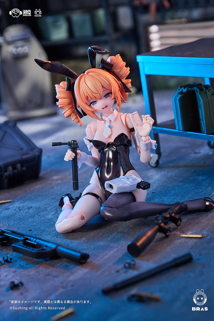 BUNNY RAPID ACTION SQUAD - Sniper Leoni 1/12 Scale Articulated Figure