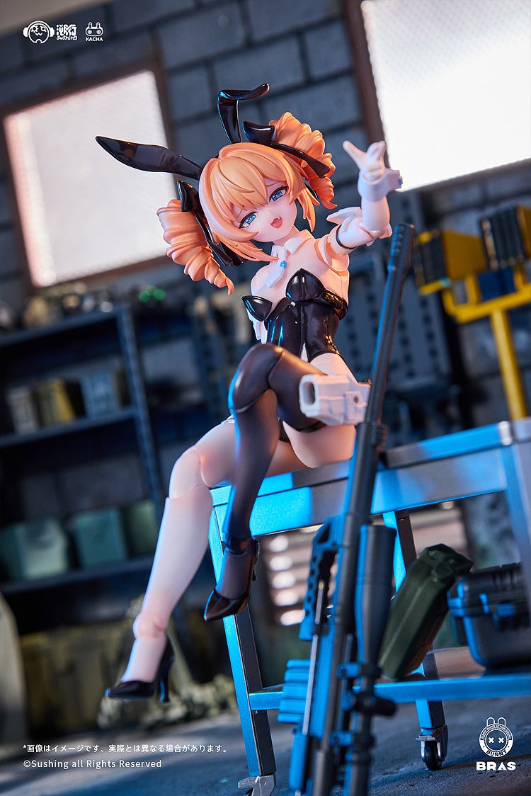 BUNNY RAPID ACTION SQUAD - Sniper Leoni 1/12 Scale Articulated Figure