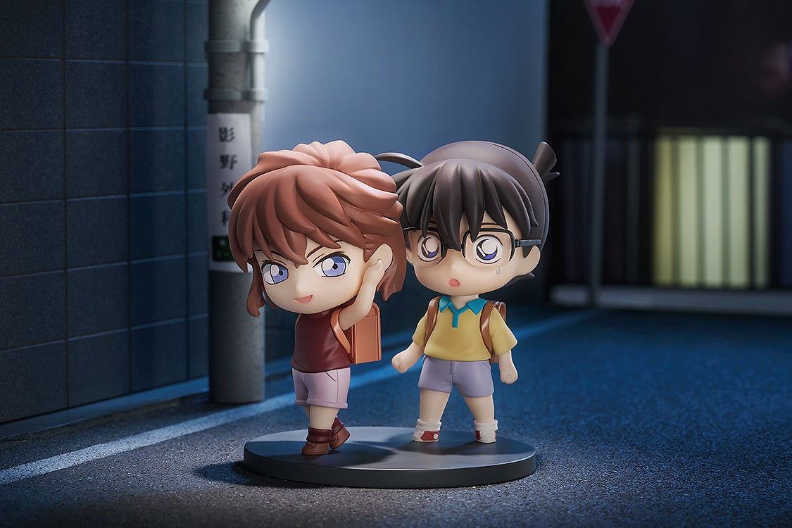 detective CONAN カメラ　希少品 Detective Conan - Qset+ Conan Edogawa & Ai Haibara Figure – Good