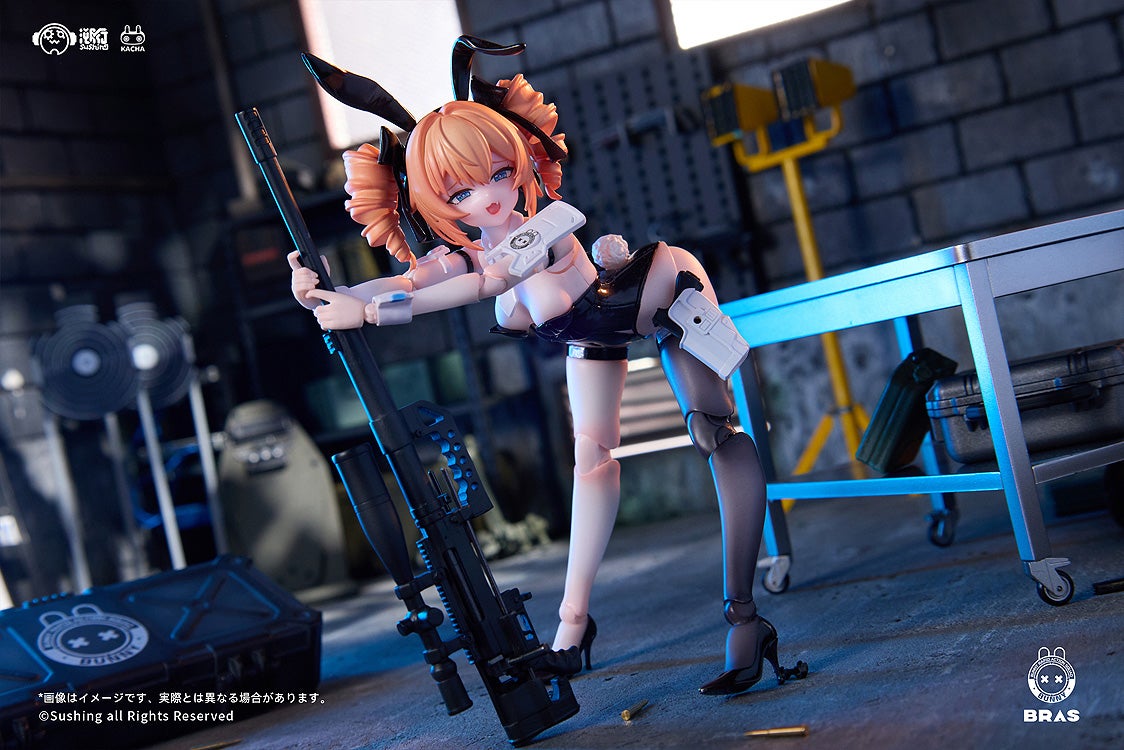 BUNNY RAPID ACTION SQUAD - Sniper Leoni 1/12 Scale Articulated Figure