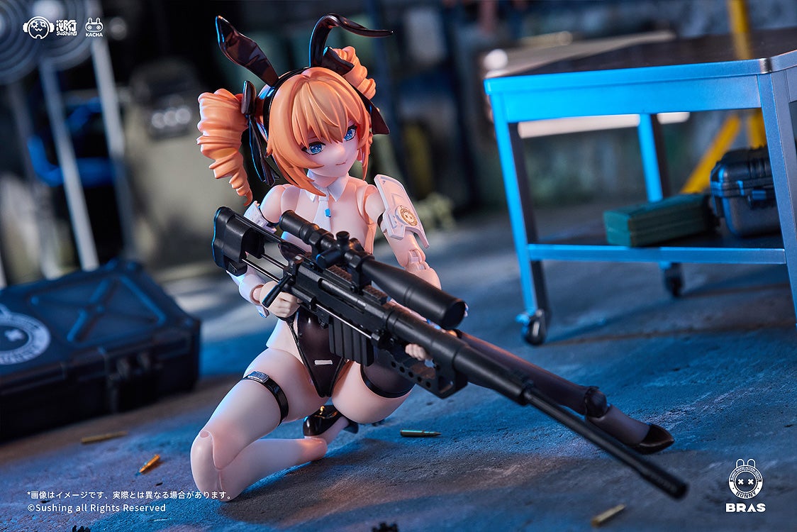 BUNNY RAPID ACTION SQUAD - Sniper Leoni 1/12 Scale Articulated Figure